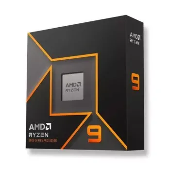 AMD Ryzen 9 9900X Processor with Radeon Graphics (12 Cores, 24 Threads, Max. Boost Clock Up To 5.6GHz, AM5 Socket and 76MB Cache)
