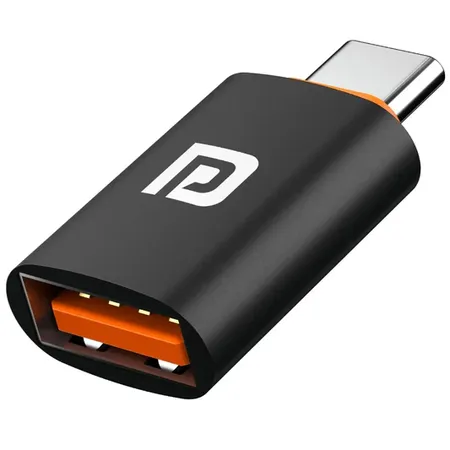 Portronics POR 2789 Bridge Y USB A to Type C OTG Adapter Fast Charging