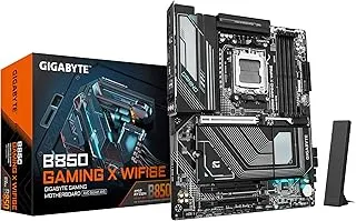 GIGABYTE B850 Gaming X WIFI6E AMD AM5 ATX Motherboard, PCIe 5.0, DDR5, USB 3.2 Gen2X2, Wi-Fi 6E, 2.5 GbE LAN, EZ-Latch