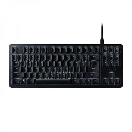 RAZER BlackWidow Lite Tenkeyless Mechanical Wired Gaming Keyboard ( Mercury ) ( Razer Orange Switch )