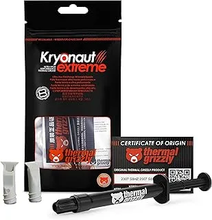 Thermal Grizzly Kryonaut Extreme - 33.84 Gram/9 ml - Extremly High Performance Thermal Paste - for Maximum Thermal Conductivity While Overclocking CPU/GPU/PS4/PS5/Xbox