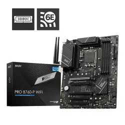 Msi Pro B760-p Wifi Ddr4 Intel Motherboard Supports Intel 12th , 13th & 14th Gen Processors