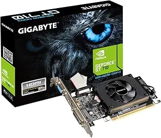 GIGABYTE GeForce GT 710 2GB ddr3_sdram pci_e Memory Graphics Card (GV-N710D3-2GL)