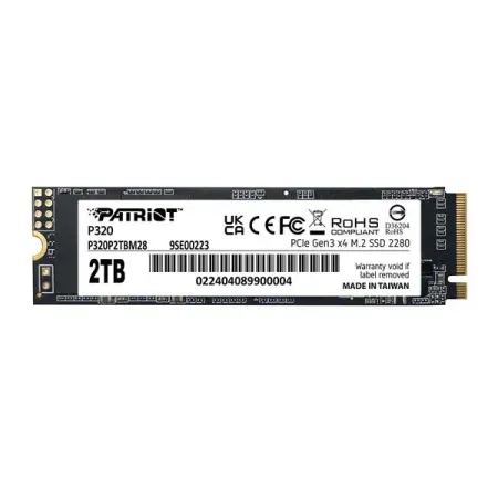 Patriot P320 2TB M.2 2280 PCIe Gen 3×4 SSD