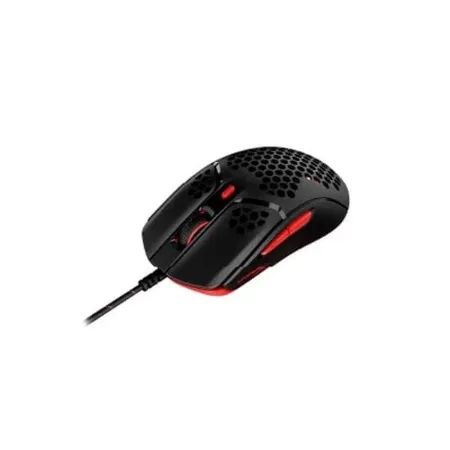HYPERX Pulsefire Haste Wired Ambidextrous Gaming Mouse ( 16000DPI / 6 Macro Buttons ) ( Black / Red )