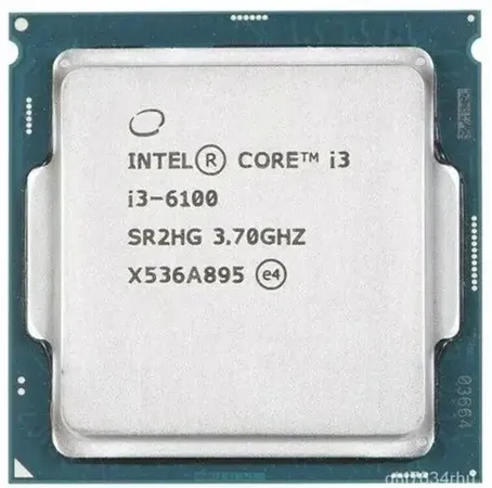 Intel 6100 3.7 GHz LGA 1151 Socket 2 Cores 4 Threads Desktop Processor