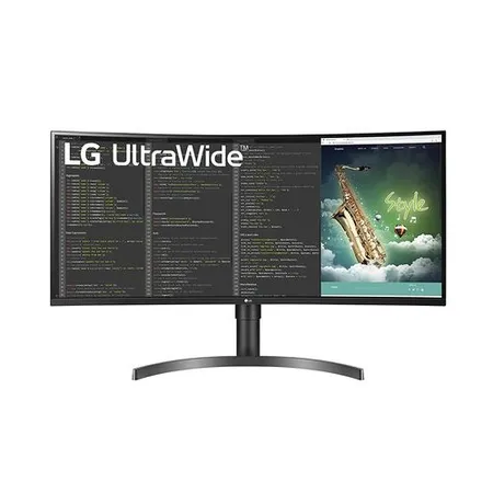 LG 35WN75C-B 35 Inch QHD 100Hz VA Panel 99% SRGB 5ms AMD Freesync Gaming Monitor