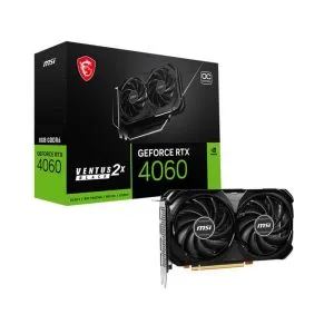 MSI GeForce RTX 4060 Ventus 2x Black 8G OC Graphic Card