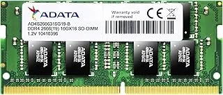 ADATA Premier AD4S2666316G19-R 16GB DDR4 2666MHz 260-pin SODIMM RAM - AD4S2666316G19-R