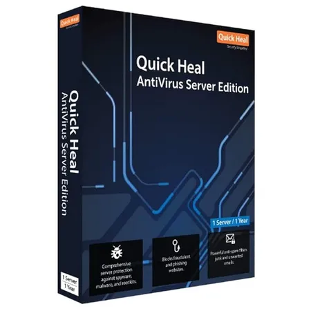 QUICK HEAL SERVER 1 USER SERVER 3 YEARS EMAIL DELIVERY IN 2HRS