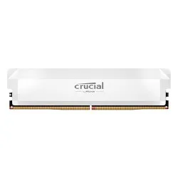Crucial 16GB DDR5 6400Mhz Pro Overclocking CL38 UDIMM White (CP16G64C38U5W)