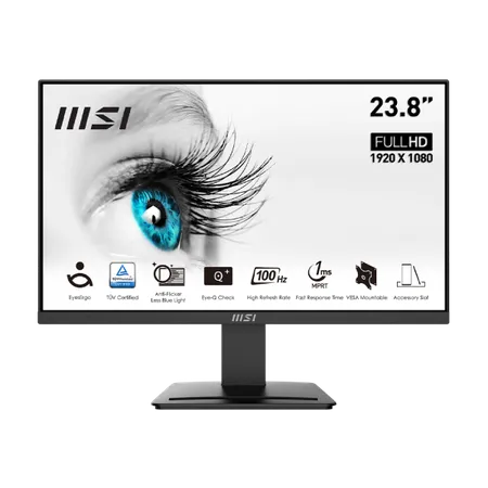 MSI PRO MP2412 23.8" FHD 100Hz Business & Productivity Monitor with VA Panel