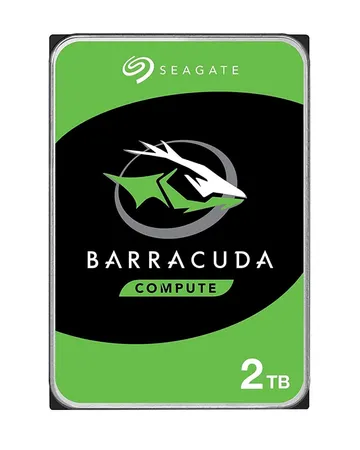 Seagate BarraCuda 2TB Internal Hard Drive HDD – 3.5 Inch SATA 6 Gb/s 7200 RPM 64 MB Cache
