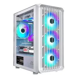 Ant Esports 205 Air ARGB (ATX) Mid Tower Gaming Cabinet - White