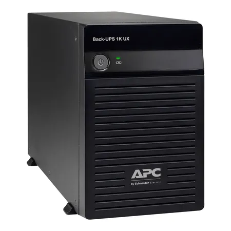 APC BACK-UPS BX1000UXI 1000VA/600W | 230V | 4 INDIA 3-PIN 6A OUTLETS OUTLETS | AUTOMATIC VOLTAGE REGULATION | LED STATUS DISPLAY | WITHOUT BATTERY WITH SELECTABLE CHARGER | SEALED MAINTENANCE-FREE & TUBULAR COMPATIBLE | USER REPLACABLE BATTERY