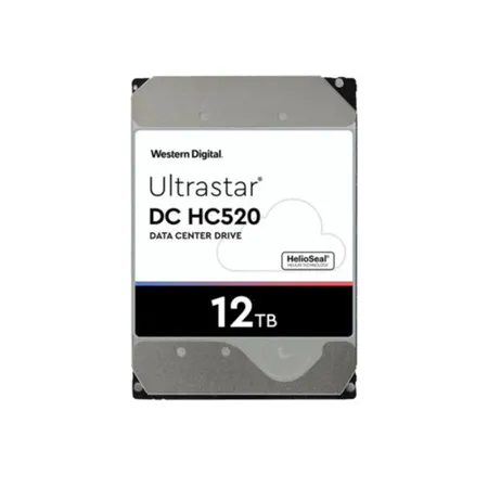 Western Digital Ultrastar DC HC520 12TB 3.5-inch SATA 7200RPM Data Center Internal Hard Disk