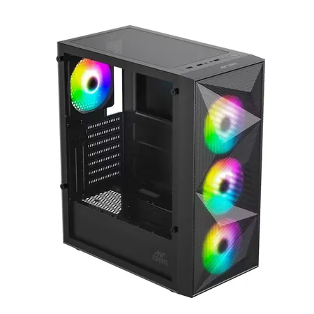 ANT ESPORTS ELITE 1200 ATX MID TOWER CASE BLACK