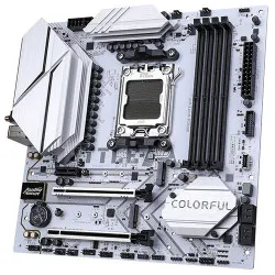 Colorful BATTLE-AX B650M-WHITE WIFI V15 Motherboard (BA-B650M-W-WF-V15)