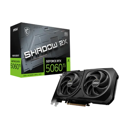 MSI GeForce RTX 5060 Ti Shadow 2X OC Plus 16GB GDDR7