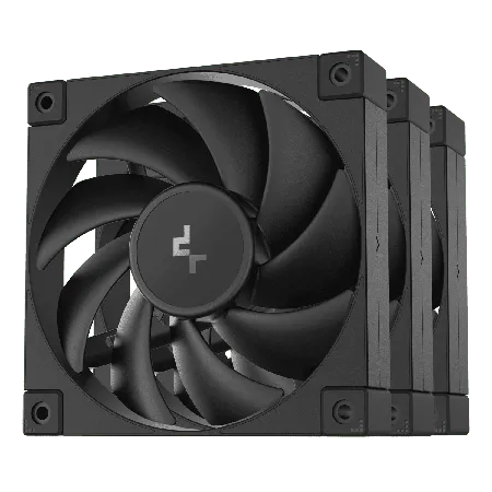 Deepcool FD12 ARGB 120mm Triple Fan Kit - Black...