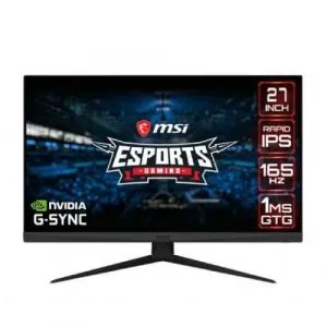 MSI Optix G273QF 27 Inch 2K 165Hz IPS Panel 125% SRGB 1ms AMD Free Sync Gaming Monitor