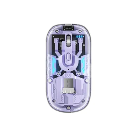 Aula AM210 Wireless 2.4G BT Gaming Mouse – Purple