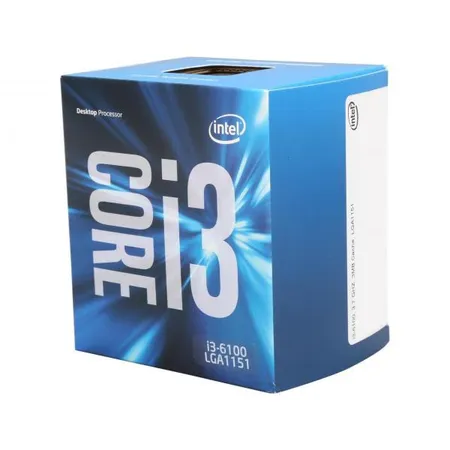 Intel Core i3-6100 6300 6th Gen Desktop Processor (Thermal Paste Included) OEM