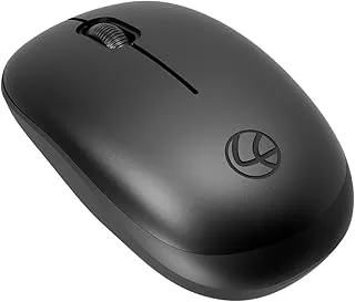 LAPCARE Safari III B Wireless Mouse-2.4GHz High Precision with Upto 1600 DPI, Nano Receiver and Plug & Play Usage -USB/Black-with 3 Year Warranty