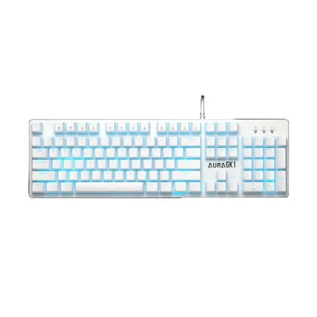 GAMDIAS AURA GK1 Full Size Mechanical Wired Gaming Keyboard ( Bronze ) ( Red Tactile Switch ) ( AURA-GK1-BRONZE )