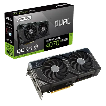 ASUS Dual GeForce RTX 4070 Ti Super OC 16GB Nvidia Graphic Card