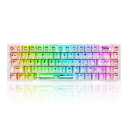 REDRAGON K631 Pro Castor 65% Mechanical Wired Gaming Keyboard ( Black ) ( Translucent Custom Switch )