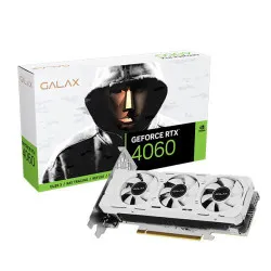 GALAX GeForce RTX 4060 LP White 1 Click OC 8GB GDDR6