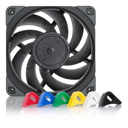 Noctua NF-A12x25 PWM chromax.Black.swap Premium Quiet Fan, 4-Pin (120mm, Black)