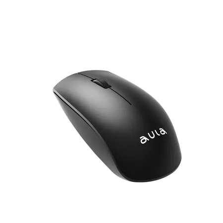 AULA WIRELESS COMPACT MOUSE (AM201, BLACK)