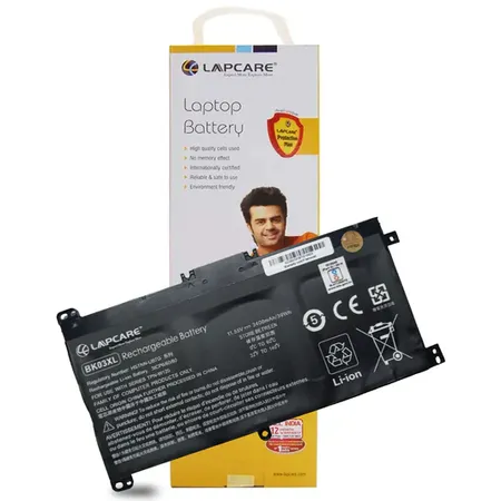 HP BK03XL Compatible Laptop Battery 39.27Wh 11.55V 3400mAh 3 Cell