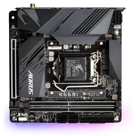 Gigabyte B560I AORUS PRO AX Wi-Fi 6 Intel B560 LGA1200 DDR4 Mini-ITX Motherboard