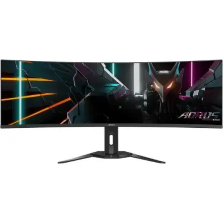 Gigabyte Aorus CO49DQ 49 Inch QD OLED 144Hz DQHD Ultrawide Curved Gaming Monitor