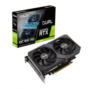 ASUS Dual RTX 3050 OC Edition 8GB GDDR6 128-Bit Graphics card