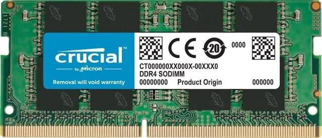 CRUCIAL 8GB DDR4 2666MHZ LAPTOP RAM
