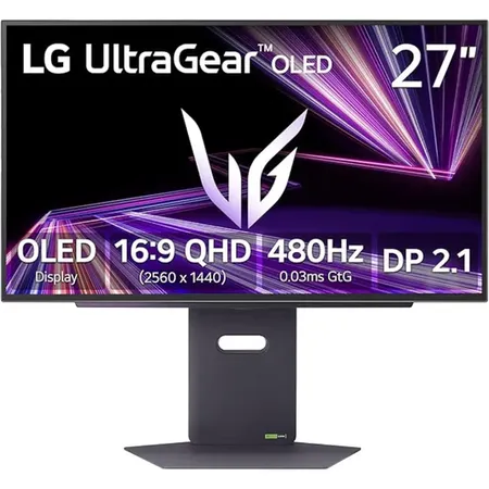 LG UltraGear 27GX790A-B 27" 480Hz OLED QHD 1440P Gaming Monitor