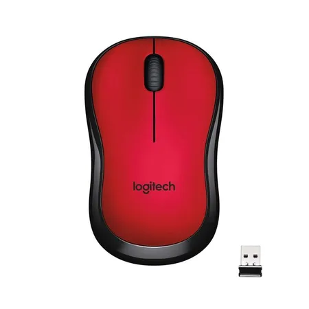 LOGITECH M221 Silent Wireless Ambidextrous Gaming Mouse ( 鈥?10-004882 ) ( 1000DPI / 3 Macro Button ) ( Black )