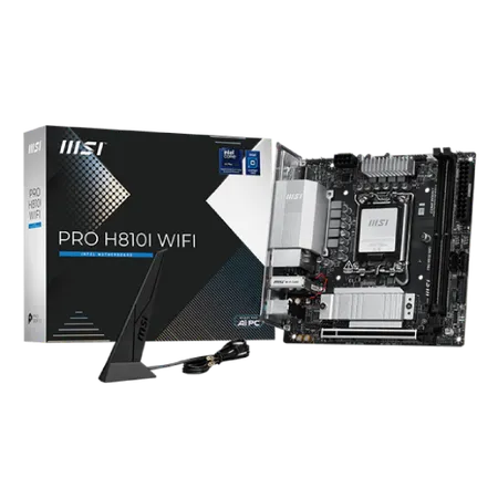 MSI Pro H810I Wi-Fi Motherboard...