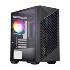 MSI PRO FORGE M050A M-ATX Mini Tower Cabinet (Black)