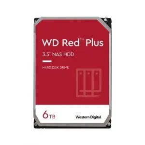 Western Digital WD Red Plus 6TB 3.5" SATA 5400 RPM NAS Internal Hard Disk Drive