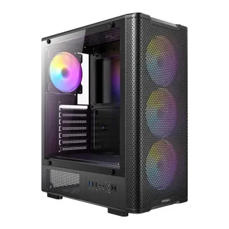 Antec VX310 ARGB ATX Mid Tower Gaming Cabinet (Black)