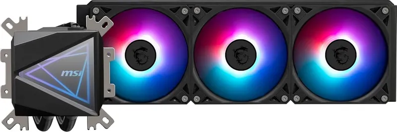 MSI MAG CORELIQUID I360 BLACK - AIO ARGB CPU LIQUID COOLER - BLACK