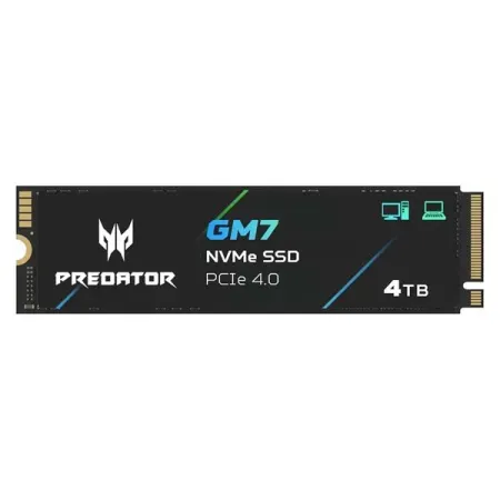 acer Predator GM7 4TB M.2 2280 PCIe Gen 4 x4 NVMe 2.0 SSD