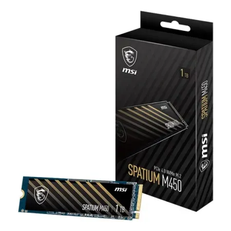 MSI Spatium M450 PCIe 4.0 NVMe M.2 SSD - 1TB...