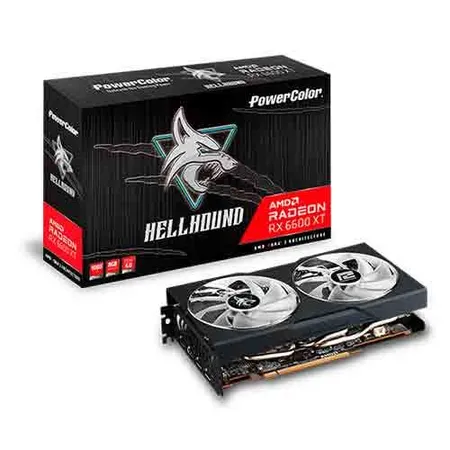 POWERCOLOR radeon RX 6600 XT Hellhound 8GB AMD Graphic Card