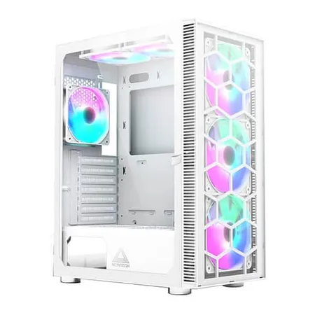 Montech X3 Glass RGB White ATX Mid Tower Case